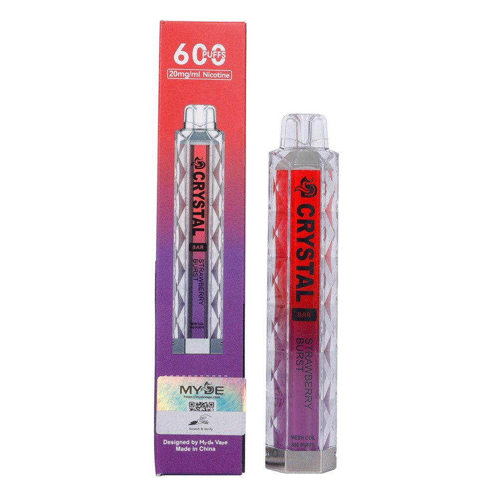 600 Puffs SKE Crystal Vapes Pen Starter Kit